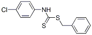 CAS 登录号：730-12-1， N-(对氯苯基)二硫代氨基甲酸苄酯