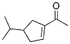 CAS 登录号：73011-52-6， 1-[4-(1-甲基乙基)-1-环戊烯-1-基]-乙酮