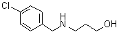 CAS 登录号：73037-90-8， 3-[(4-氯苄基)氨基]-1-丙醇