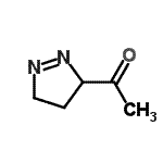 CAS 登录号：73052-12-7， 1-(4,5-二氢-3H-吡唑-3-基)乙酮