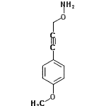 CAS 登录号：730926-74-6， 1-[3-(氨基氧基)-1-丙炔-1-基]-4-甲氧基苯