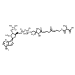 CAS 登录号：73173-91-8， (9R)-1-[(2R,3S,4R,5R)-5-(6-氨基-9H-嘌呤-9-基)-4-羟基-3-(膦酰氧基)四氢-2-呋喃基]-3,5,9-三羟基-8,8,20-三甲基-10,14,19-三氧代-2,4,6-三氧杂-18-硫杂-11,15-二氮杂-3,5-二磷杂二十一n-21-酸3,5-二氧化物