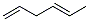 结构式 CAS# 7319-00-8, (4E)-1,4-己二烯