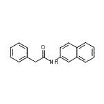 CAS 登录号：73190-70-2， N-(2-萘基)-2-苯基乙酰胺
