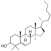 CAS 登录号：73196-96-0， (3S,10S,13R,14R,17R)-17-[(2R)-庚烷-2-基]-4,4,10,13,14-五甲基-2,3,5,6,7,11,12,15,16,17-十氢-1H-环戊并[a]菲-3-醇