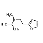 CAS 登录号：732183-37-8， N-[2-(2-呋喃基)乙基]-N-甲基-2-丙胺
