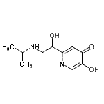 CAS#: 732194-12-6， 5-Hydroxy-2-[1-hydroxy-2-(isopropylamino)ethyl]-4(1H)-pyridinone
