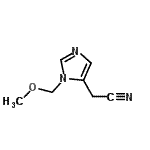 CAS 登录号：732251-46-6， [1-(甲氧基甲基)-1H-咪唑-5-基]乙腈