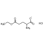 CAS 登录号：73270-47-0， 2-氨基-5-乙氧基-5-氧代-戊酸酯盐酸盐(1:1)