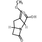 CAS 登录号：732970-50-2， (3E)-3-(甲氧基亚胺)-7-氧代-1-氮杂双环[3.2.0]庚烷-2-羧酸