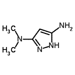 CAS 登录号：732981-76-9， N<sup>3</sup>,N<sup>3</sup>-二甲基-1H-吡唑-3,5-二胺