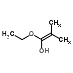 CAS 登录号：732984-10-0， 1-乙氧基-2-甲基-丙-1-烯-1-醇