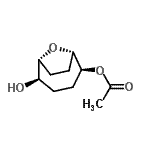 CAS 登录号：733011-73-9， (1S,2S,5R,6R)-5-羟基-9-氧杂双环[4.2.1]壬-2-基乙酸酯