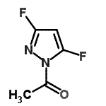 CAS 登录号：73311-18-9， 1-(3,5-二氟-1H-吡唑-1-基)乙酮