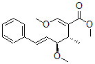 CAS 登录号：73341-71-6， (E,2E,3S,4S)-4-甲氧基-2-(甲氧基亚甲基)-3-甲基-6-苯基己-5-烯酸甲酯