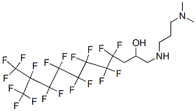 CAS 登录号：73353-26-1， 1-(3-二甲基氨基丙基氨基)-4,4,5,5,6,6,7,7,8,8,9,9,10,11,11,11-十六氟-10-(三氟甲基)十一烷-2-醇