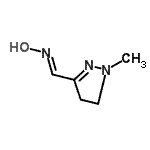 CAS 登录号：733679-85-1， (E)-N-羟基-1-(1-甲基-4,5-二氢-1H-吡唑-3-基)甲亚胺