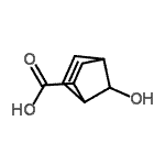 CAS 登录号：733714-10-8， 7-羟基双环[2.2.1]庚-5-烯-2-羧酸