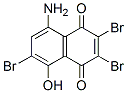 CAS 登录号：73384-70-0， 8-氨基-2,3,6-三溴-5-羟基-1,4-萘醌