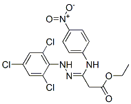 CAS 登录号：73398-73-9， 3-[(4-硝基苯基)氨基]-3-[(2,4,6-三氯苯基)亚肼基]丙乙基酯