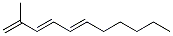 CAS 登录号：73398-98-8， (3E,5E)-2-甲基-1,3,5-十一碳三烯