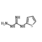 CAS#: 734486-44-3， N-(2-Thienyl)hydrazinecarboximidamide