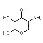 CAS 登录号：734501-73-6， 4-氨基-4-脱氧吡喃戊糖