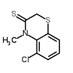 CAS#: 73500-69-3， 5-Chloro-4-methyl-2H-1,4-benzothiazine-3(4H)-thione