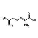 CAS 登录号：735221-46-2， (2E)-2-{[(2-甲基-2-丙烯-1-基)氧基]亚氨基}丙酸