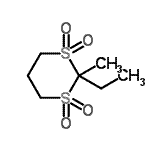 CAS#: 735288-58-1， 2-Ethyl-2-methyl-1,3-dithiane 1,1,3,3-tetraoxide