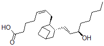 CAS 登录号：73543-47-2， (Z)-7-[(2R,3S)-3-[(E,3R)-3-羟基辛-1-烯基]-2-双环[3.1.1]庚烷基]庚-5-烯酸