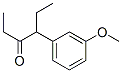 结构式 CAS# 7355-84-2, 3-(3-甲氧基苯基)-4-己酮