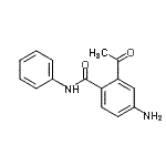 CAS 登录号：736145-09-8， 2-乙酰基-4-氨基-N-苯基苯甲酰胺