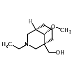 CAS 登录号：736153-76-7， [(1R,5S,9S)-3-乙基-9-甲氧基-3-氮杂双环[3.3.1]壬-1-基]甲醇