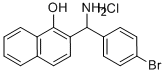 CAS#: 736173-16-3， 2-[Amino-(4-Bromo-Phenyl)-Methyl]-Naphthalen-1-Ol Hydrochloride