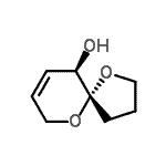CAS 登录号：736185-49-2， (5R,10R)-1,6-二氧杂螺[4.5]癸-8-烯-10-醇