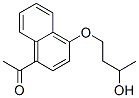 CAS 登录号：73622-72-7， 1-[4-(3-羟基丁氧基)萘-1-基]乙酮