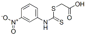 CAS 登录号：73623-12-8， 2-[(3-硝基苯基)硫代氨基甲酰硫基]乙酸