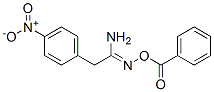 CAS 登录号：73623-31-1， O-苯甲酰基-2-(4-硝基苯基)-乙酰胺肟