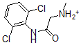 CAS 登录号：73623-37-7， [2-[(2,6-二氯苯基)氨基]-2-氧代乙基]-甲基铵
