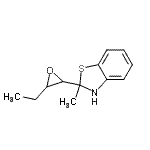 CAS 登录号：736868-58-9， 2-(3-乙基-2-环氧乙烷基)-2-甲基-2,3-二氢-1,3-苯并噻唑