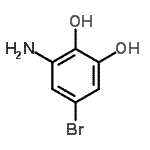 CAS#: 736926-44-6， 3-Amino-5-bromo-1,2-benzenediol