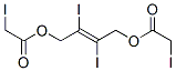 CAS 登录号：73758-42-6， [(E)-2,3-二碘-4-(2-碘乙酰基)氧基丁-2-烯基]2-碘乙酸酯