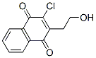 CAS 登录号：73816-83-8， 2-氯-3-(2-羟基乙基)-1,4-萘醌