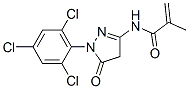 CAS 登录号：7382-23-2， N-[4,5-二氢-5-氧代-1-(2,4,6-三氯苯基)-1H-吡唑-3-基]甲基丙烯酰胺