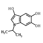 CAS 登录号：73853-05-1， 1-异丙基-1H-吲哚-3,5,6-三醇