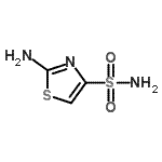 CAS 登录号：738533-51-2， 2-氨基-1,3-噻唑-4-磺酰胺