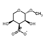 CAS 登录号：738548-73-7， 甲基3-脱氧-3-硝基-beta-L-核吡喃糖苷