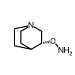 CAS 登录号：738558-73-1， (3R)-3-(氨基氧基)奎宁环