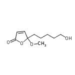 CAS 登录号：738604-54-1， 5-(5-羟基戊基)-5-甲氧基-2(5H)-呋喃酮